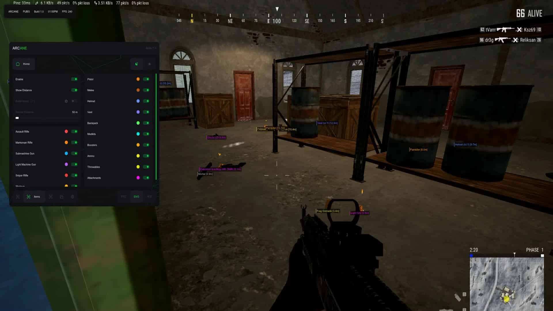 ARCANE ESP + No Recoil ekran görüntüsü 4